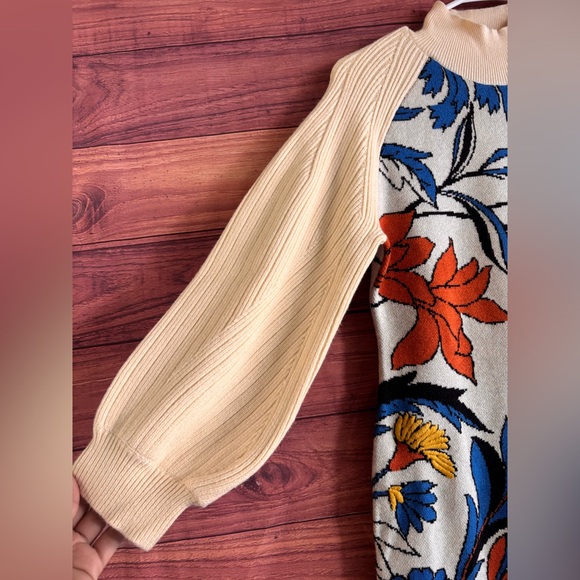 By Anthropologie Mock-Neck Column Midi Dress - Picture 6 of 13